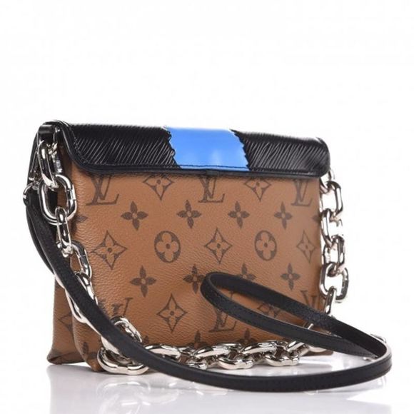 LOUIS VUITTON Reverse Monogram Kabuki Japan Eyes Pochette shoulder bag Pink LV - Picture 3 of 12